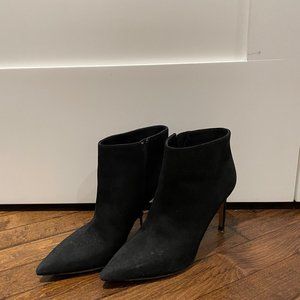 Vince Suede Heel Boots Black US 8M